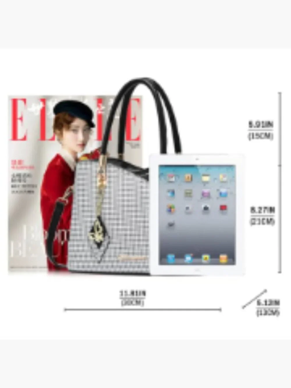 Faux Leather Satchel Handbag Top Handle Shoulder Tote for Women